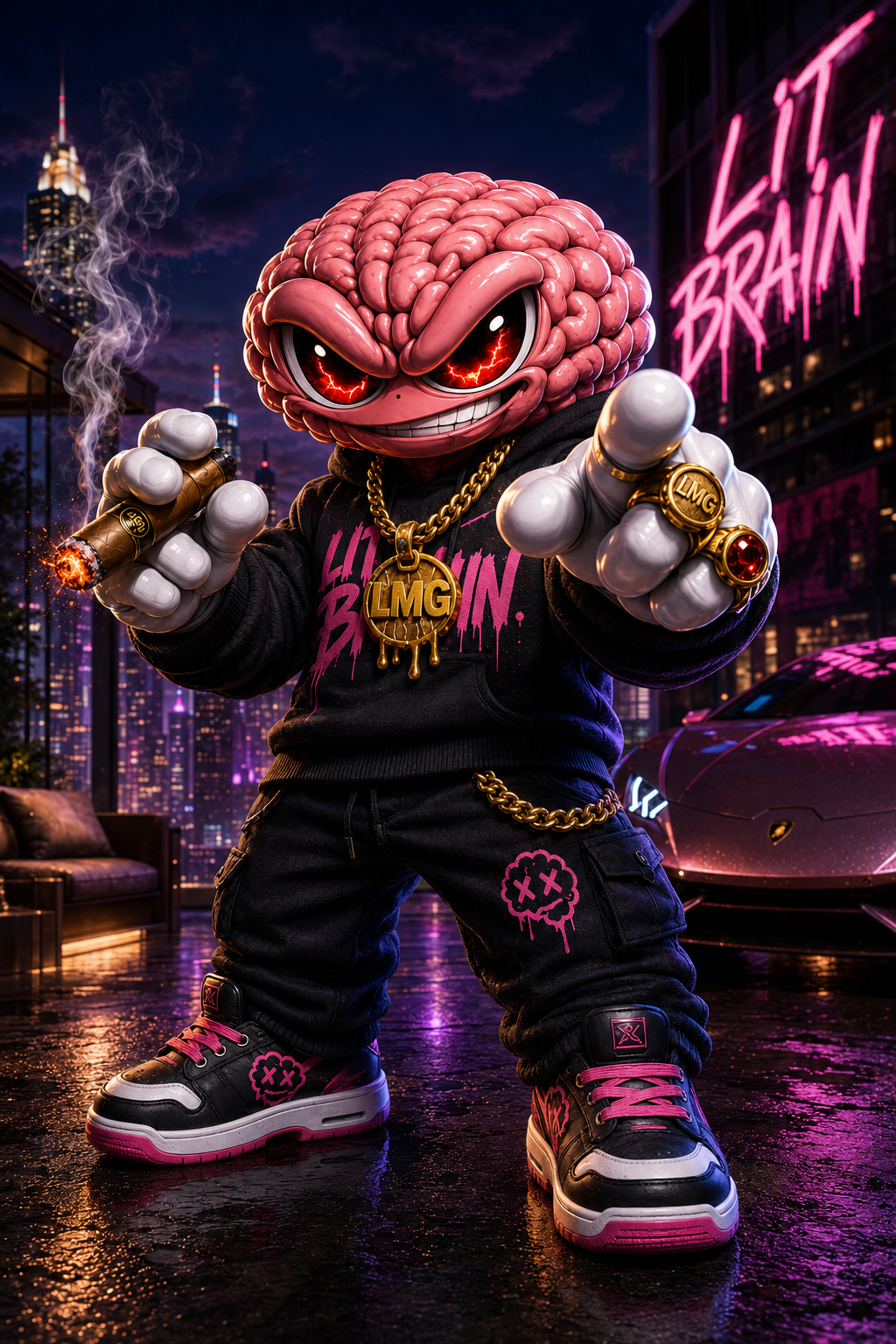 Lit Brain #001